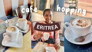 cafe hopping in ERITREA ️ trying Asmara's cappuccinos & cakes