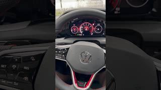 Sport mode revs in the2024  Golf GTI SE‼️ #vw #vwgolf #vwgolfgti #carsounds #carinterior #volkwagen