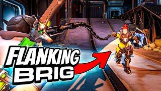 The LEGENDARY Flanking Emongg Brigitte | Overwatch 2