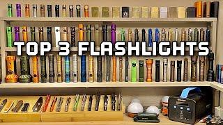 What are the best 3 EDC flashlights i use everyday in mid 2023 from Olight