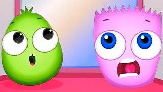 Op & Bob How to behave in the elevator | Animated Cartoons Characters | Animated Short Films