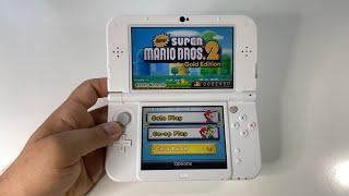 Super Mario Bros 2 Gold Edition | The New Nintendo 3DSXL handheld gameplay