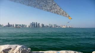 Meteor Intercepted Over Doha Qatar HD by vbkingofvideo