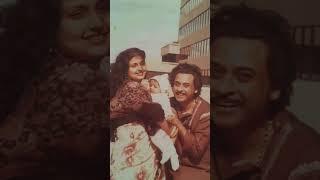 Kishore Kumar with Last Wife Leena Chandavarkar  Music Legend with His 4th Wife #shorts