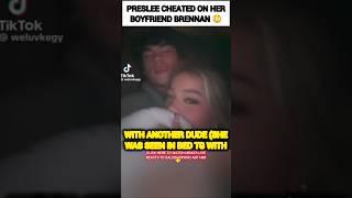Preslee Faith cheated on Brennan Myers? #shorts #trending #video #funny #love #shortvideo #tiktok
