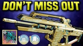 GET THIS NOW! This is the BEST Auto Rifle in the game now... (2 Weeks Left!) 【 Destiny 2 】