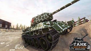 The Tractor Factory Special: T34-85 - Tank Mechanic Simulator