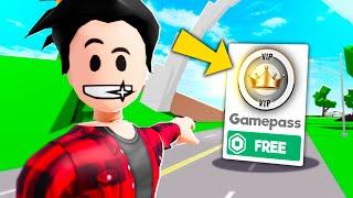 HOW TO GET THE VIP GAMEPASS FOR FREE in Brookhaven!