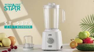 ST-5374 WINNING STAR Electric Multi-Functional Juicer Blender