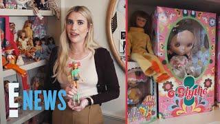 Emma Roberts Shows Off Her DOLL WALL in Home Tour | E! News