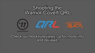 Warrior Covert QRL Hockey Stick Shooting