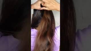 i tried viral hairstyle  sab kachra ho gya #shorts #YouTubeshorts #hairstyles #viralhairstyle