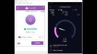 【PrivateVPN】Review Germany Speed Test ️️️️