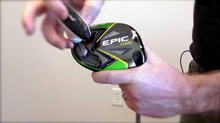 Utry   Adjusting the Callaway EPIC Flash Driver