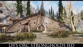 Skyrim SE Mods: LH's Orc StrongHolds HD 2K-4K