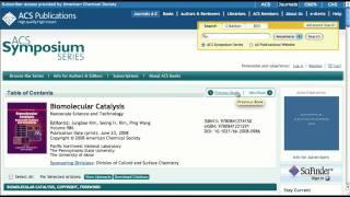 ACS Books Demo