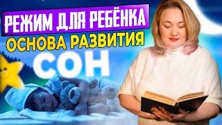 Сон для ребёнка - основа развития. Режим дня, как организовать?