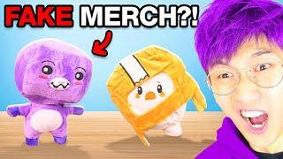 We Unboxed FAKE LANKYBOX MERCH!? (GUESS THE PRICE CHALLENGE!)