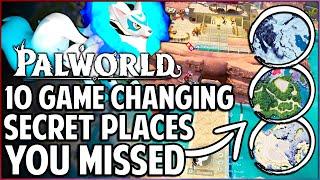 Palworld - 10 GAME CHANGING Secrets You Missed - Hidden Map, Best Pals, Base Spots & More!