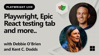 Playwright Live - Testing with Playwright, Epic React testing tab, Epic web testing course and more