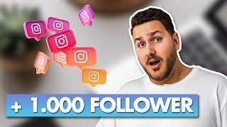 Auf Instagram 1.000 aktive Follower aufbauen! (3 Hacks)