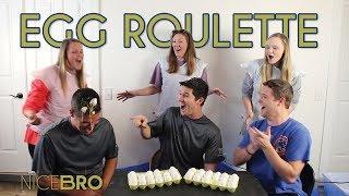 Egg Roulette | Losers Eat Raw Egg! | NICEBRO