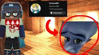 ExternalBG revealed his face?!? #blockmango #bedwars #bmgo @ExternalMc