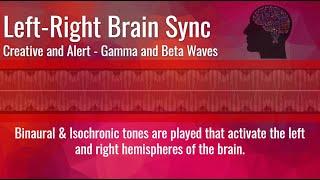 Directional Binaural Beats - Creative and Alert | Beta and Gamma Waves | Frequency Tuning