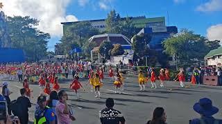 Special guest performances from Pugo Central School during the Panagbenga 2025 Grand Opening Parade