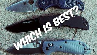 Spyderco, Benchmade or Cold Steel? Essential EDC Knife Showdown: Mini Recon 1 v Mini Grip v Native 5