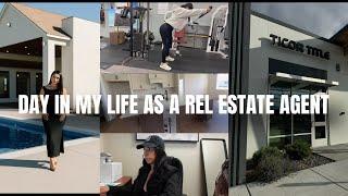 REALISTIC Day In The Life of Real Estate Agent