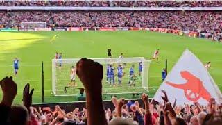 Stoppage time Arsenal goal against Leicester