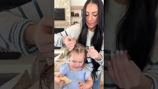 Easy Toddler Hairstyles part 19🫶 #short #shorts #LaurenAshley