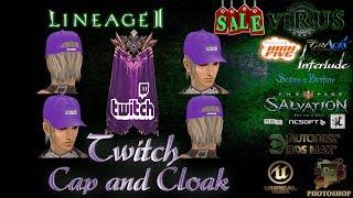 Twitch Cap and Cloak. LINEAGE II. For the www.L2Rampage.Com server ◄√i®uS►