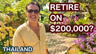 Retire On $200,000 in Asia?  Are You Ready?  Chiang Mai Thailand Travel. Expat retired minimalist