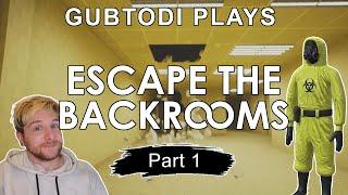 Gubtodi plays Escape The Backrooms - Part 1 │ Is it any good?