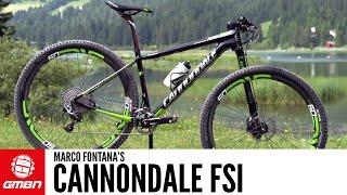 Marco Fontana's Cannondale FSI + Fontana Interview