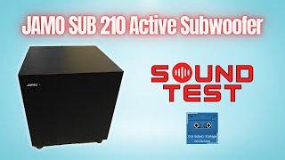 Jamo SUB210 Active Subwoofer Preview