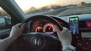 Honda Accord 2.0 155 PS i-VTEC on Autobahn (NO SPEED LIMIT), Germany