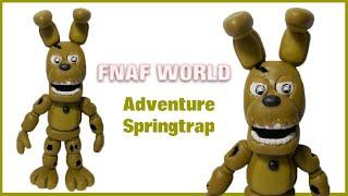 FNAF WORLD | Adventure Springtrap Polymer Clay Tutorial | Collaboration with Giovy's Hobby