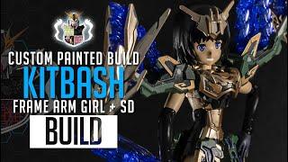 Kitbash!!! | SD Gundam + Frame Arm Girl