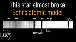 This star almost broke Bohr's atomic model #SoMEpi