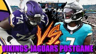 VIKINGS-JAGUARS POSTGAME SHOW: 10 TAKEAWAYS