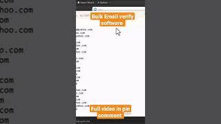 best email verifier software  #emailverification #emailverifiedsoftware #leadsgeneration #email
