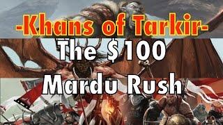 MTG - $100 Mardu Rush Deck For Standard! Raid your opponets, not your wallet! Magic: The Gathering