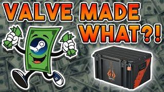 Valve Made HOW MUCH MONEY From Cases?! (A LOT OF $$$)