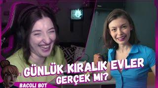 Pqueen - "GÜNLÜK KİRALIK EV İLANLARI GERÇEK Mİ?" İzliyor (Meryem Can)