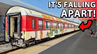 Would You Ride Bulgaria’s RUSTY 40-Year-Old Express Train?