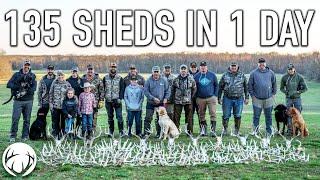 MARCH MADNESS - 135 Sheds in One Day AND Cameron's 2023 Turkey Hunt // Lee and Tiffany Lakosky