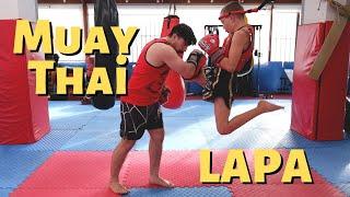 MUAY THAİ ANTRENMANI ( lapa , pad çalışması muay thai)